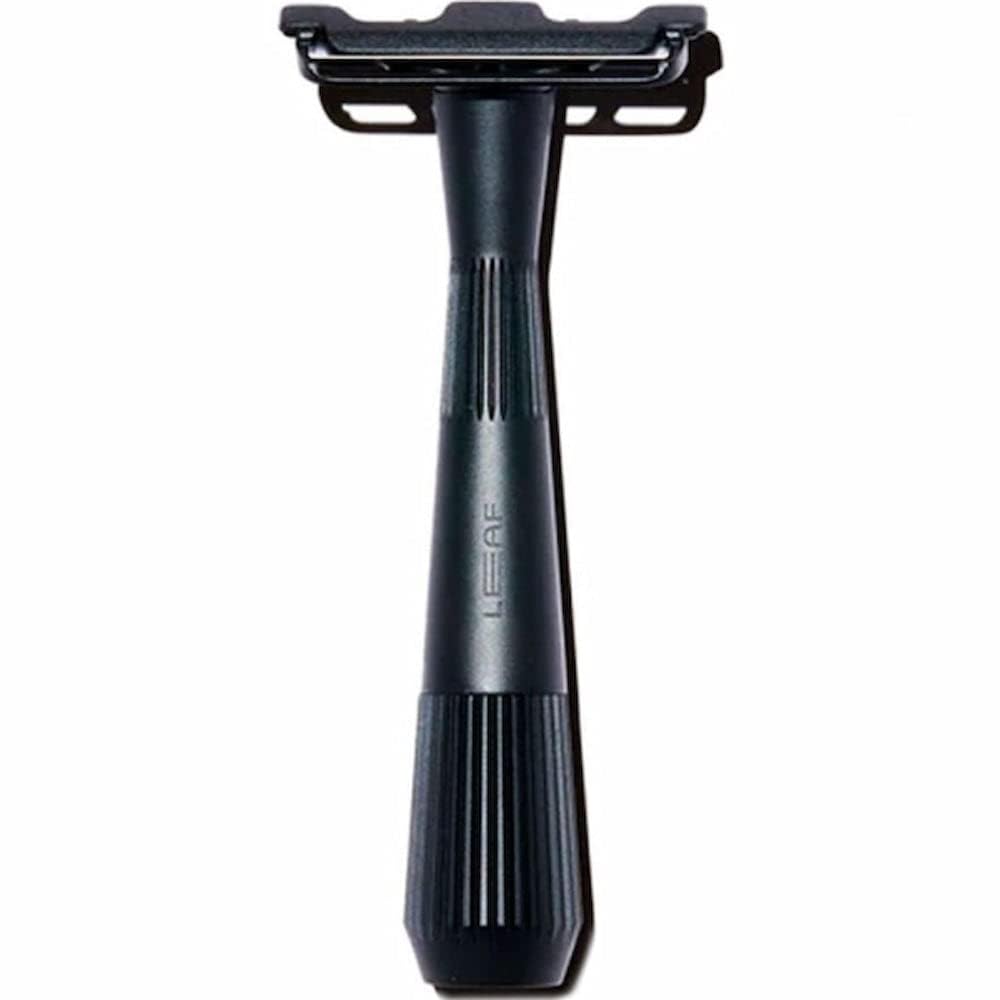 Black All-Metal Single Blade Razor V720654