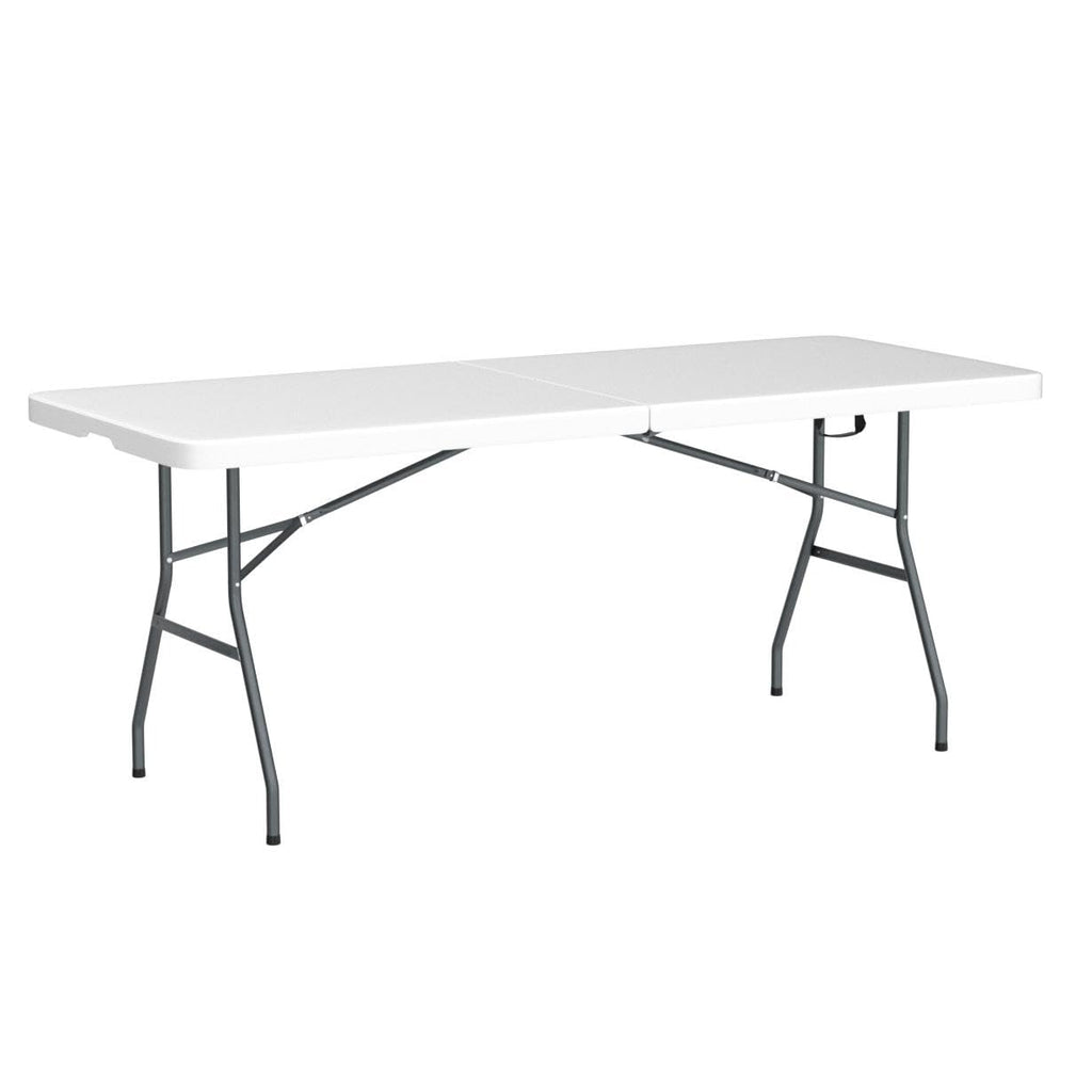 6ft White Folding Table U82725