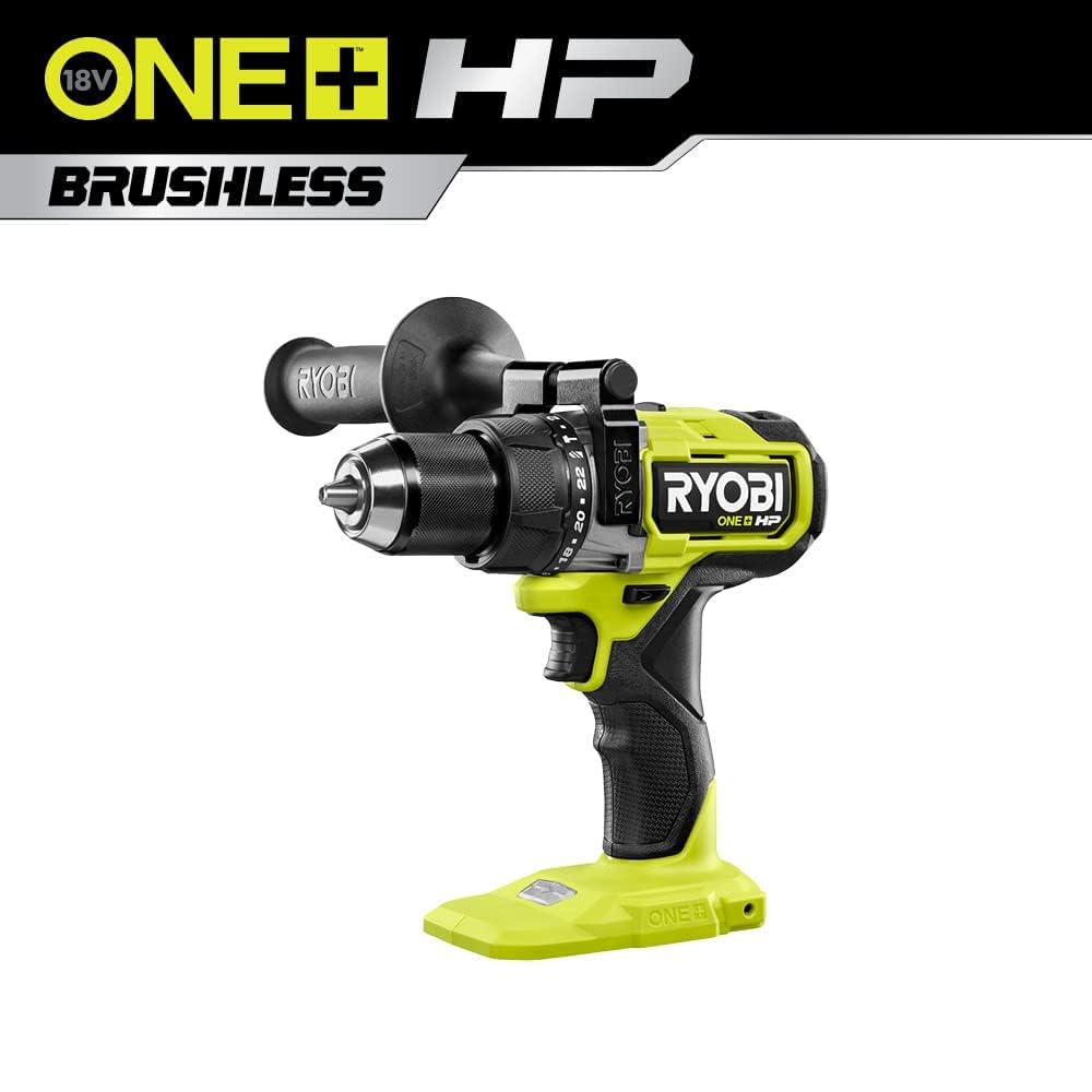 18V Brushless Cordless 1/2 in. Hammer Drill Kit with 2.0 Ah Batteries F353