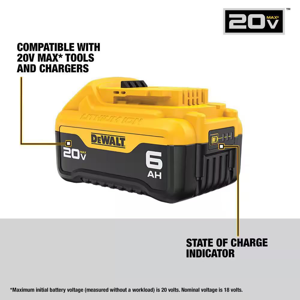 20V MAX Lithium-Ion Battery and Charger Starter Kit A8915
