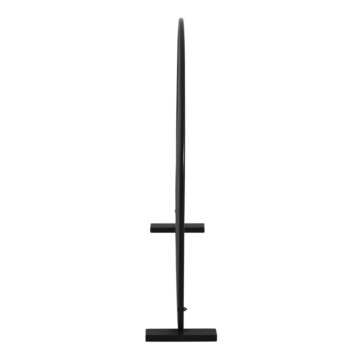 Black Freestanding Fireplace Screen D5583