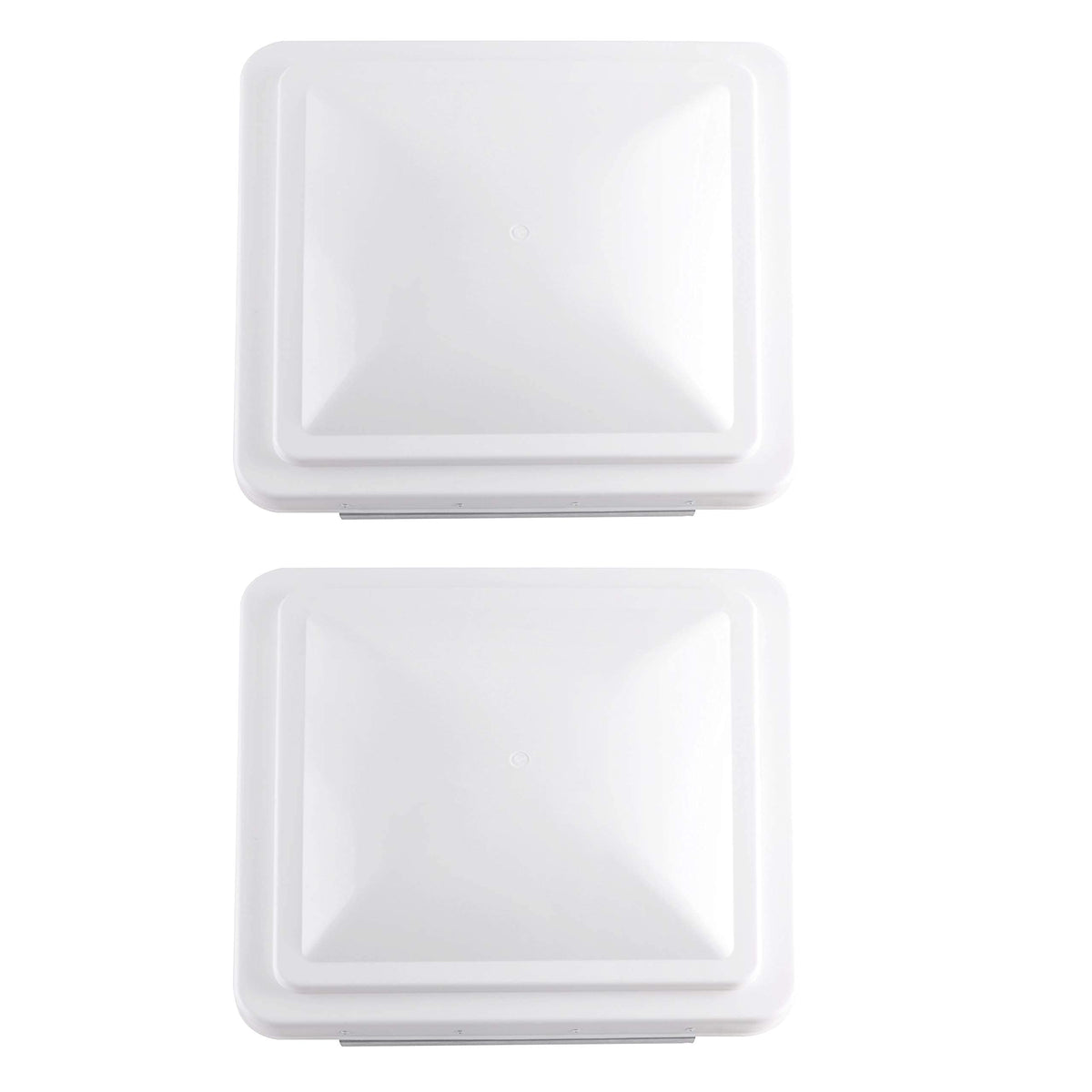 2 Pack 14 Inch White RV Roof Vent Cover G9058