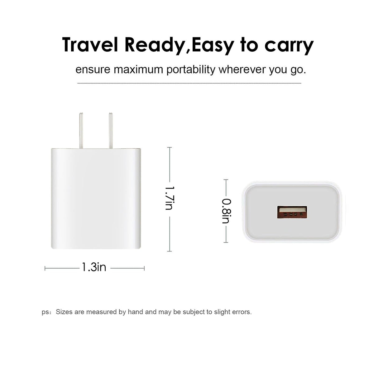 USB Wall Charging Block Power Adapter P37607