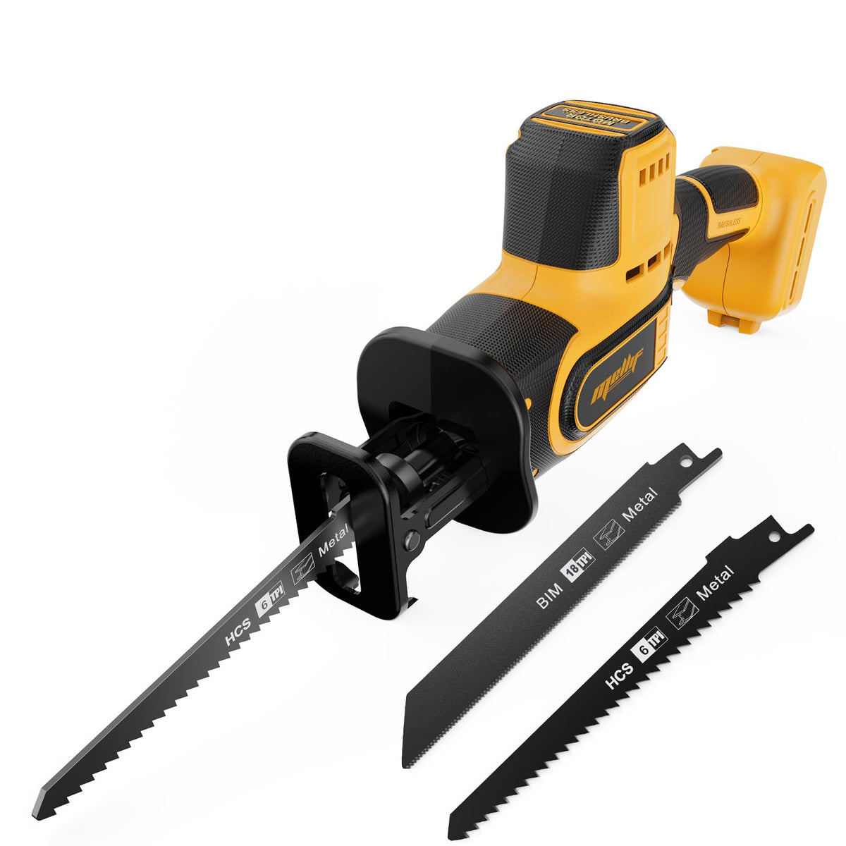 Brushless Cordless Reciprocating Saw, 3,000 SPM, 1" Stroke, Tool Only L664