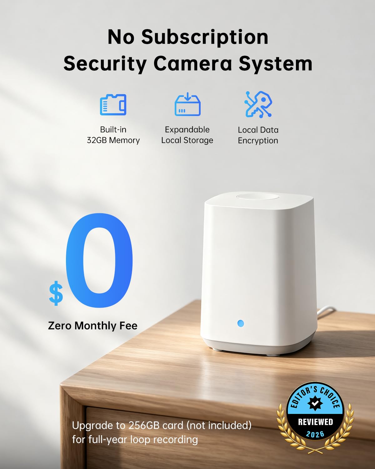 4K Solar Security Cameras Wireless Outdoor 4-Cam Kit N87194
