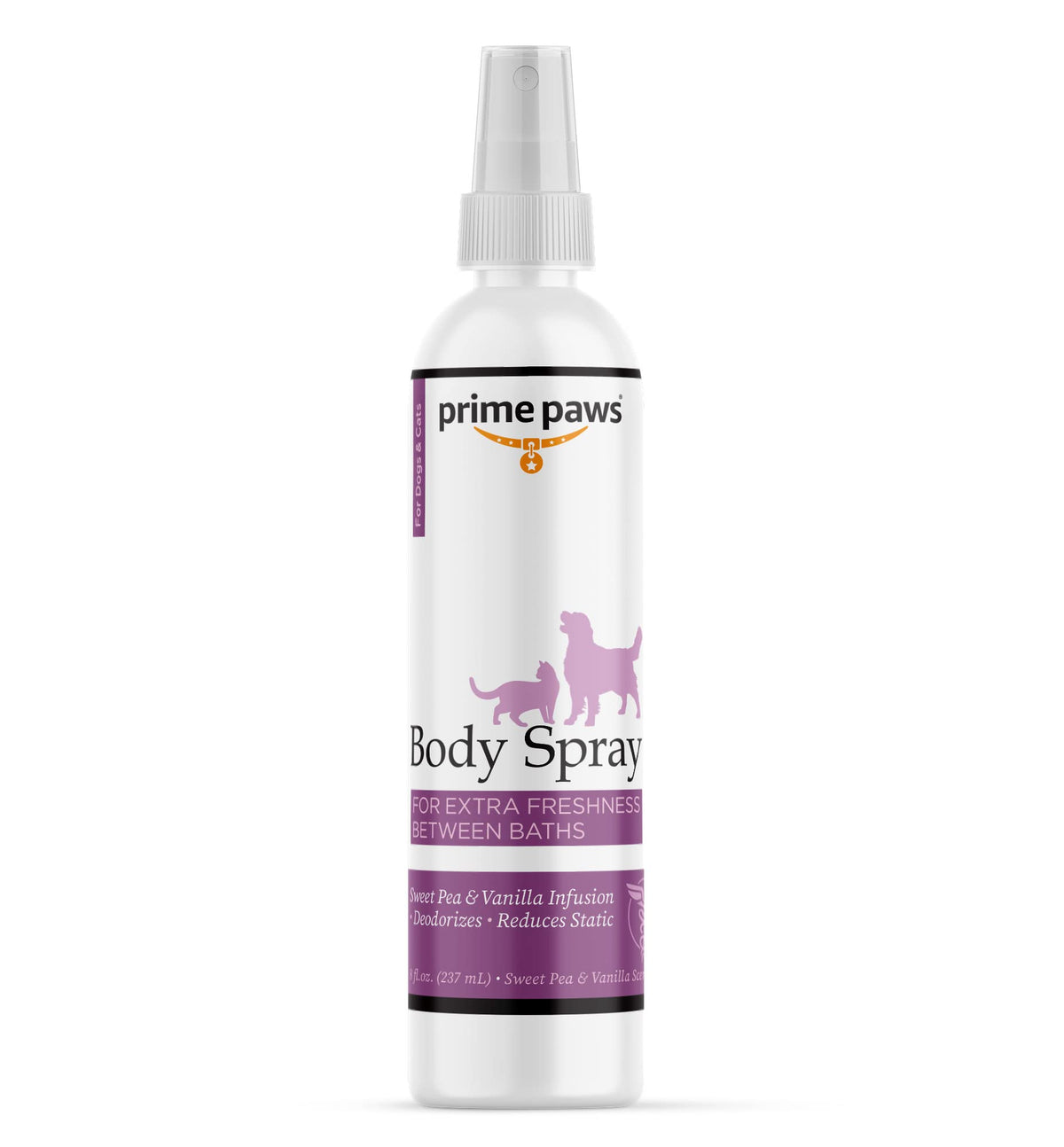 Sweet Pea & Vanilla Scent 8 oz Pet Body Spray Z684