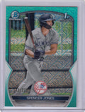 2023 Bowman Chrome Mega Box Prospects Mojo Refractor Aqua Baseball Trading Card Y195