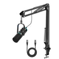 XLR/USB Dynamic Podcast Microphone Y32047