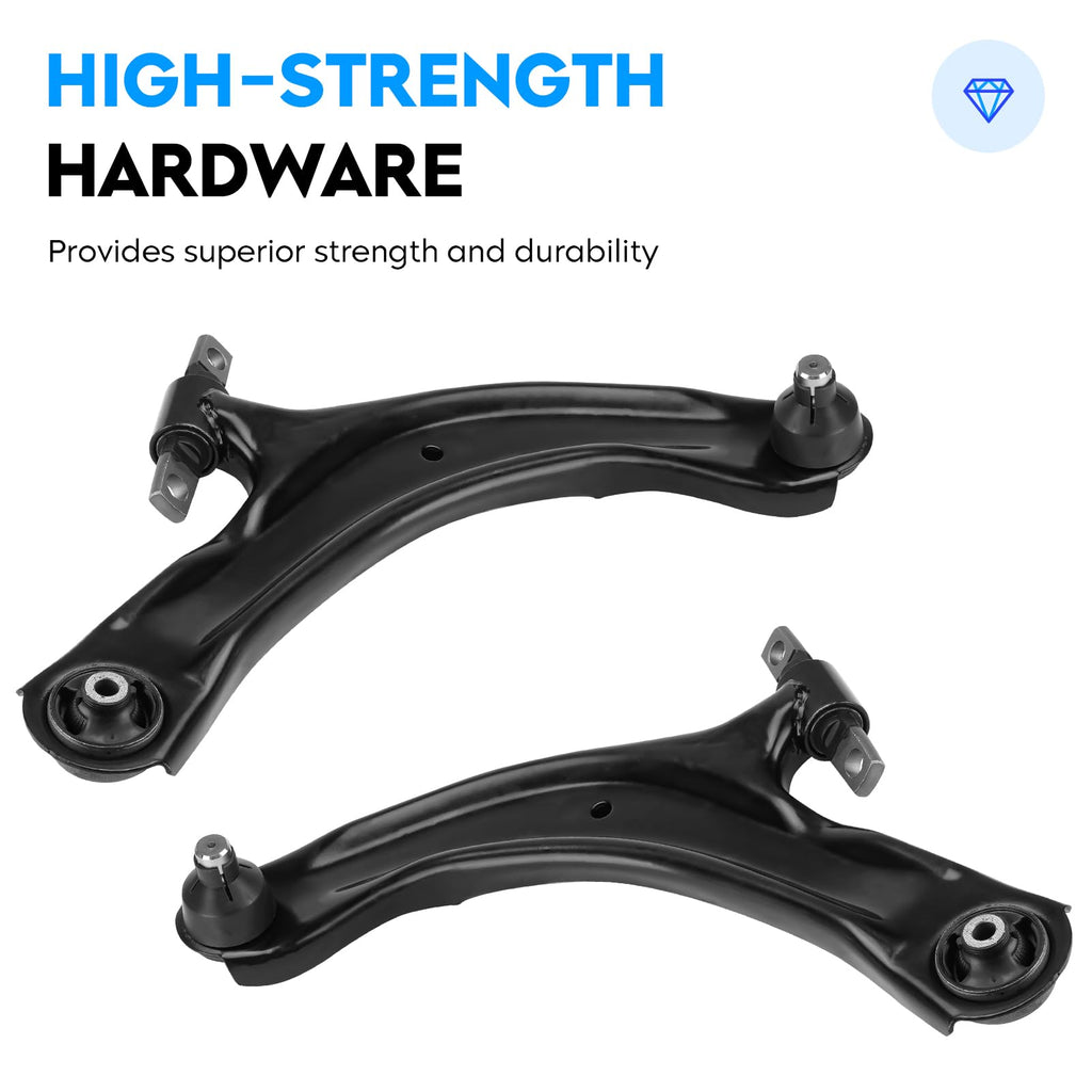 Front Lower Control Arm End Link Sway Bar Tie Rod 8Pcs Suspension Kit I665814