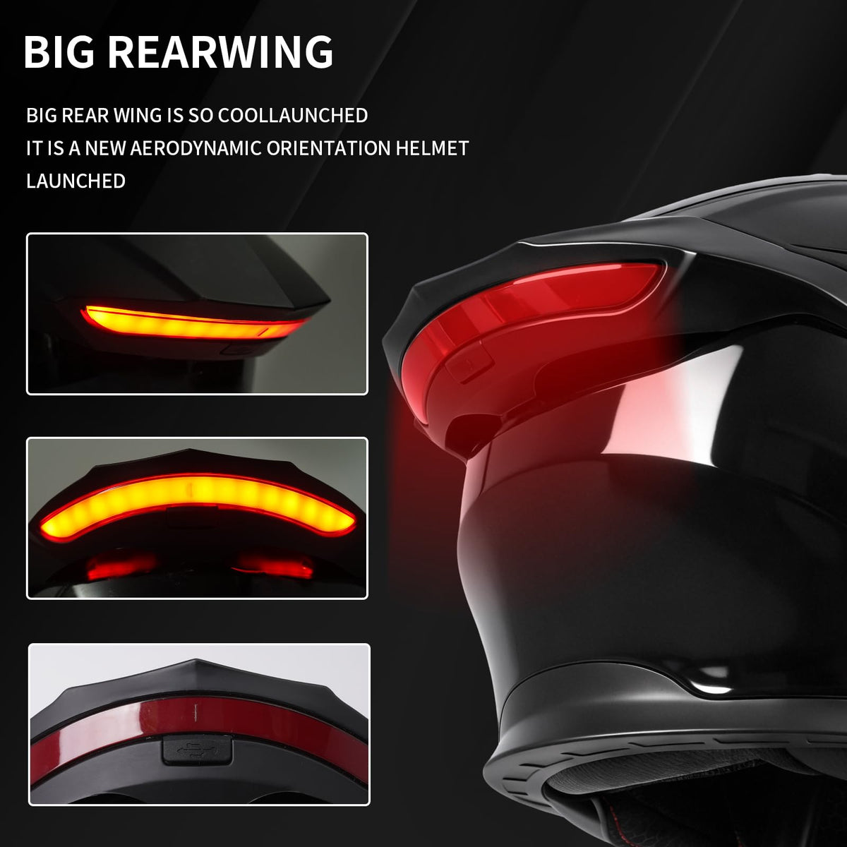 DOT Approved Flip Up Full Face Motorcycle Helmet with Dual Visor V521433