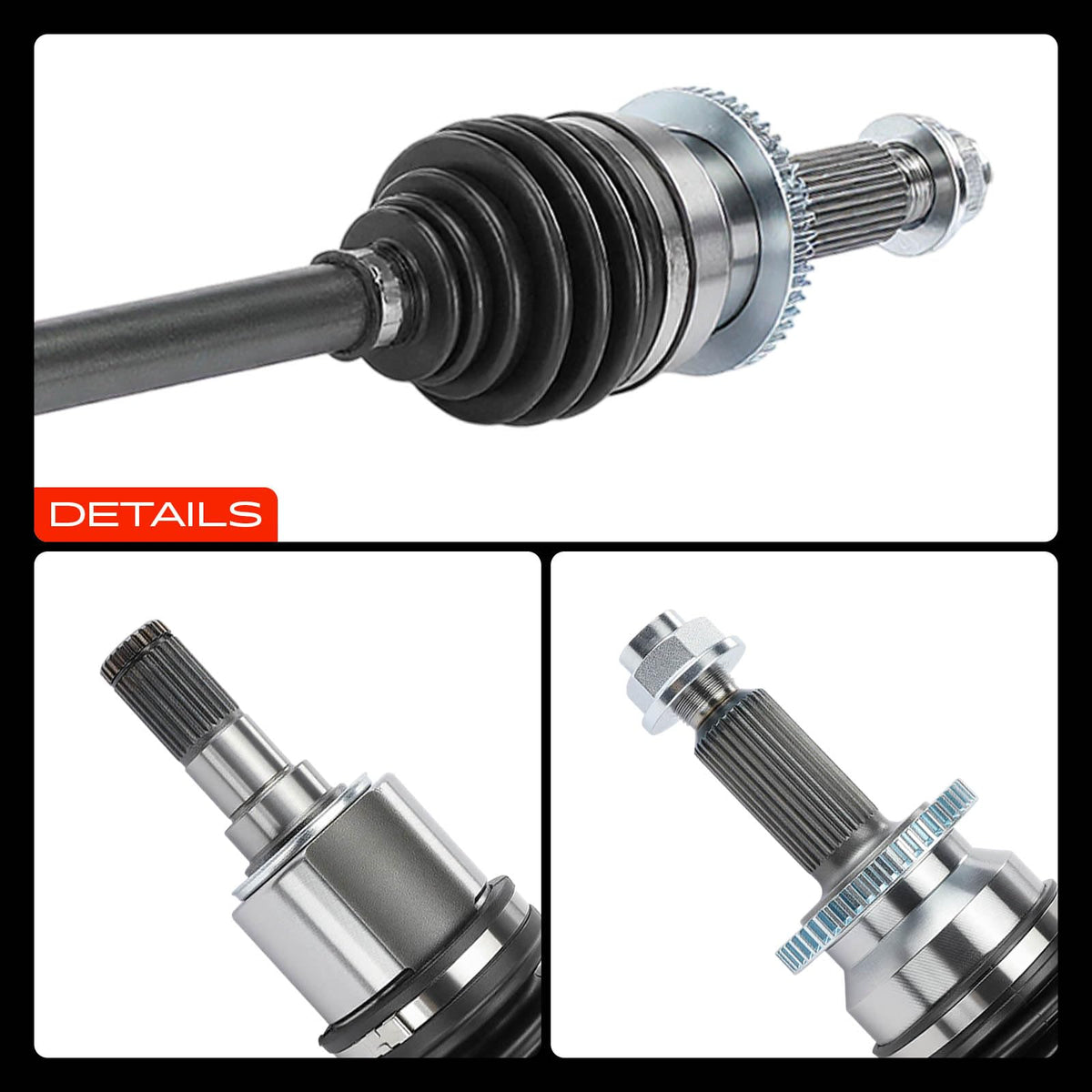 Rear Left CV Axle Shaft Assembly D44761