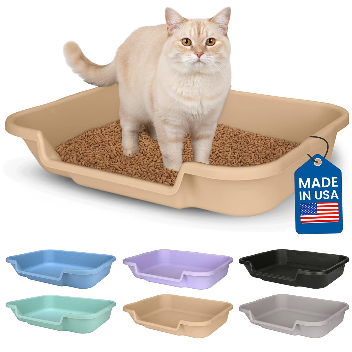 Large Cat Litter Box V8144