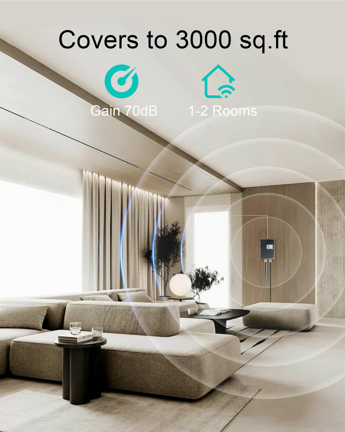 Cell Phone Signal Booster for 5G 4G LTE V443300