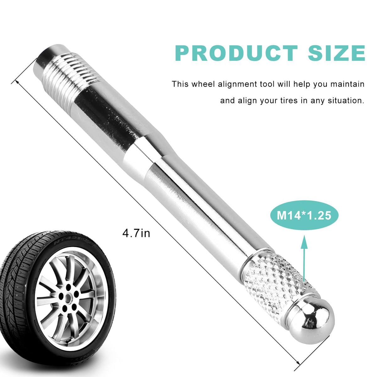 M14×1.25 Stainless Steel Wheel Alignment Pin X275826