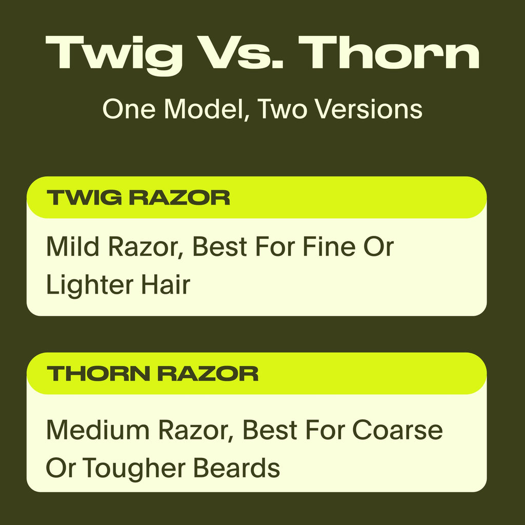 Black All-Metal Single Blade Razor V720654