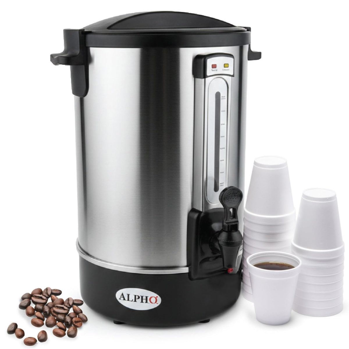 100 Cups Stainless Steel Electric Coffee Urn S343