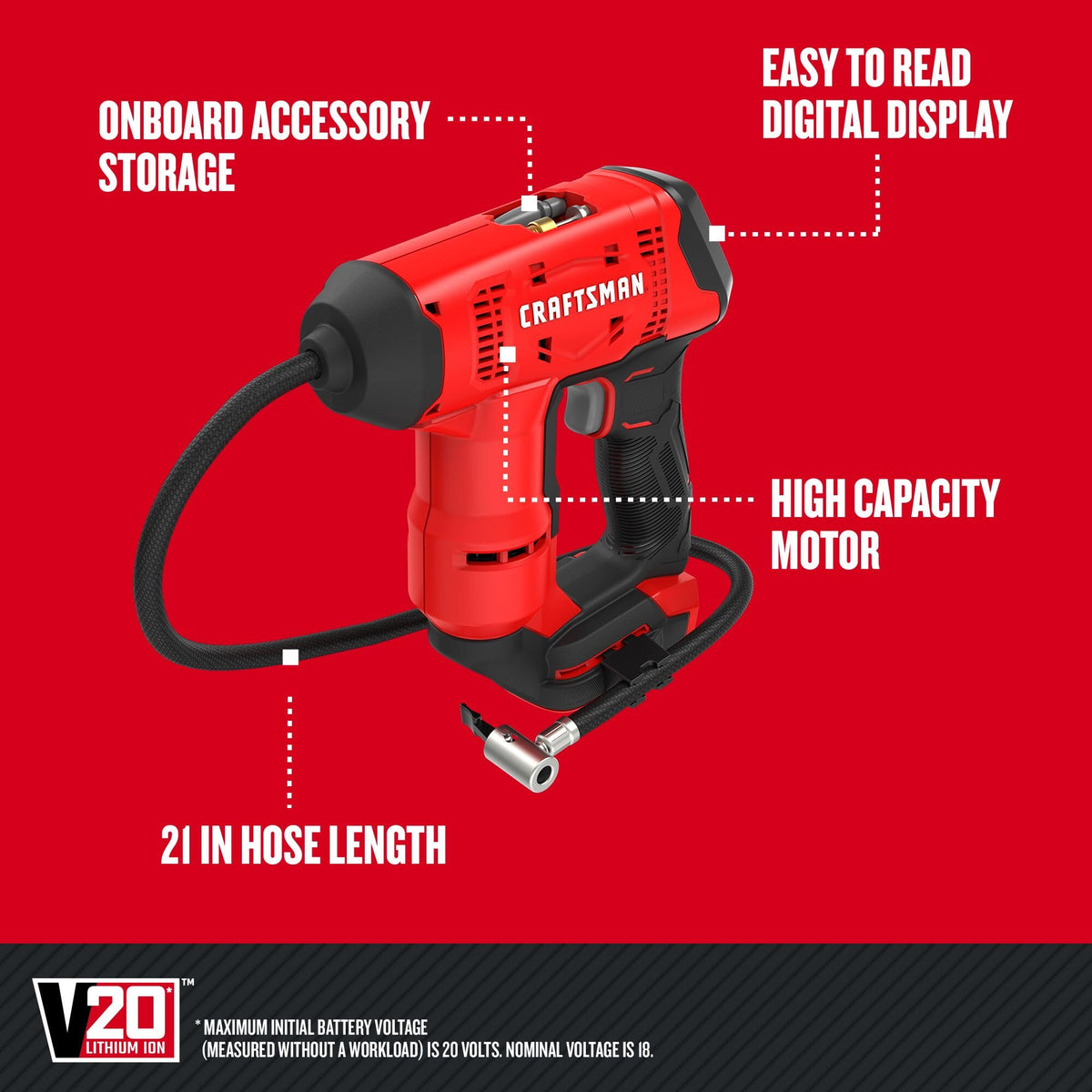 Cordless Portable Air Compressor 150 PSI P6032