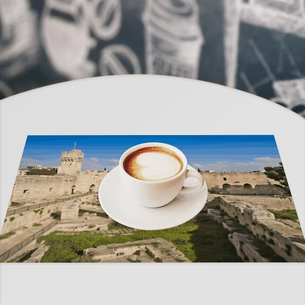 Washable Stain Resistant Placemats 4 PCS T64352