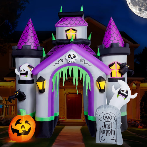 12 FT Halloween Inflatable Archway Outdoor Decoration L8330