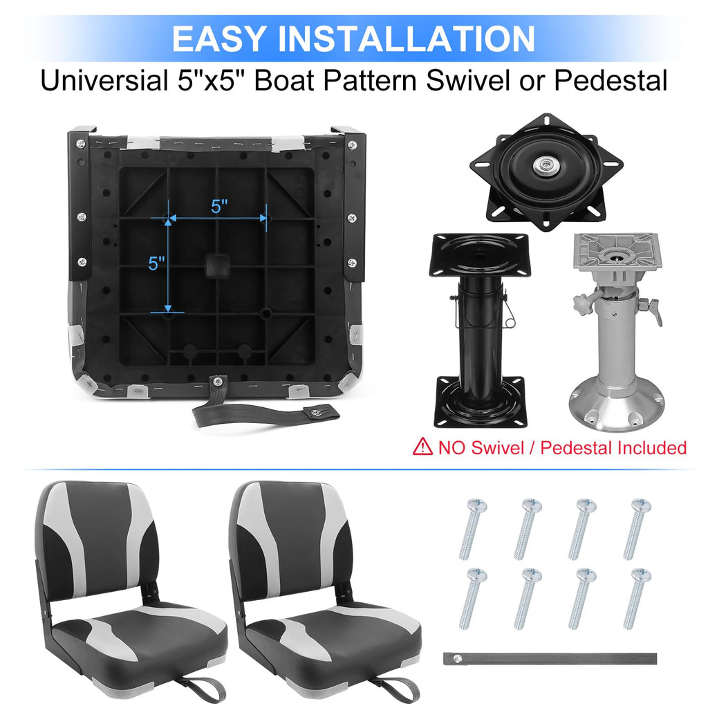 Folding Boat Seat 2 Pack I713