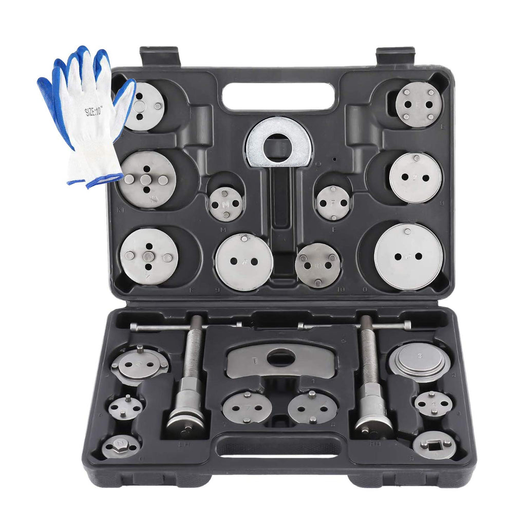 24pcs Disc Brake Caliper Compression Tool Kit A56370