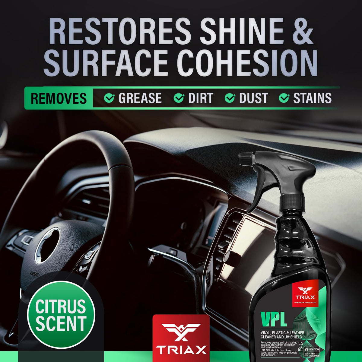 Vinyl Plastic Leather Cleaner 1 Gallon W10522