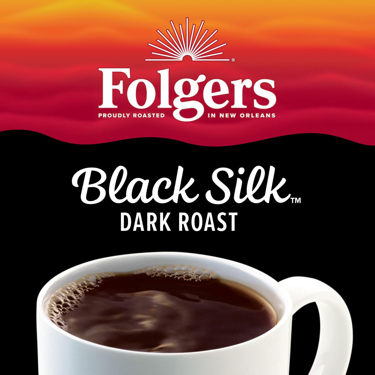 Black Silk Instant Coffee Packets 7 Count Pack of 12 M809229