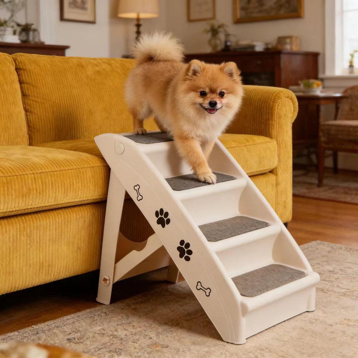 4-Step Dog Stairs L265