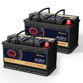 12V 80AH H7 Group 94R AGM Car Battery K355