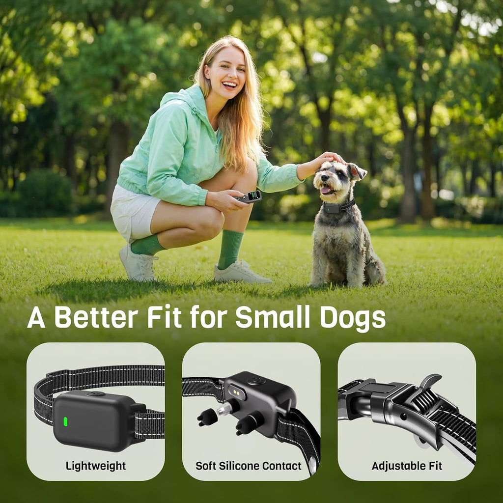 Ultra-Small IPX8 Dog Training Collar with Beep & Vibration & Shock L441
