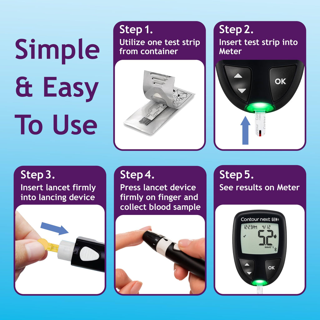 Blood Glucose Test Strips 105 Count H60927