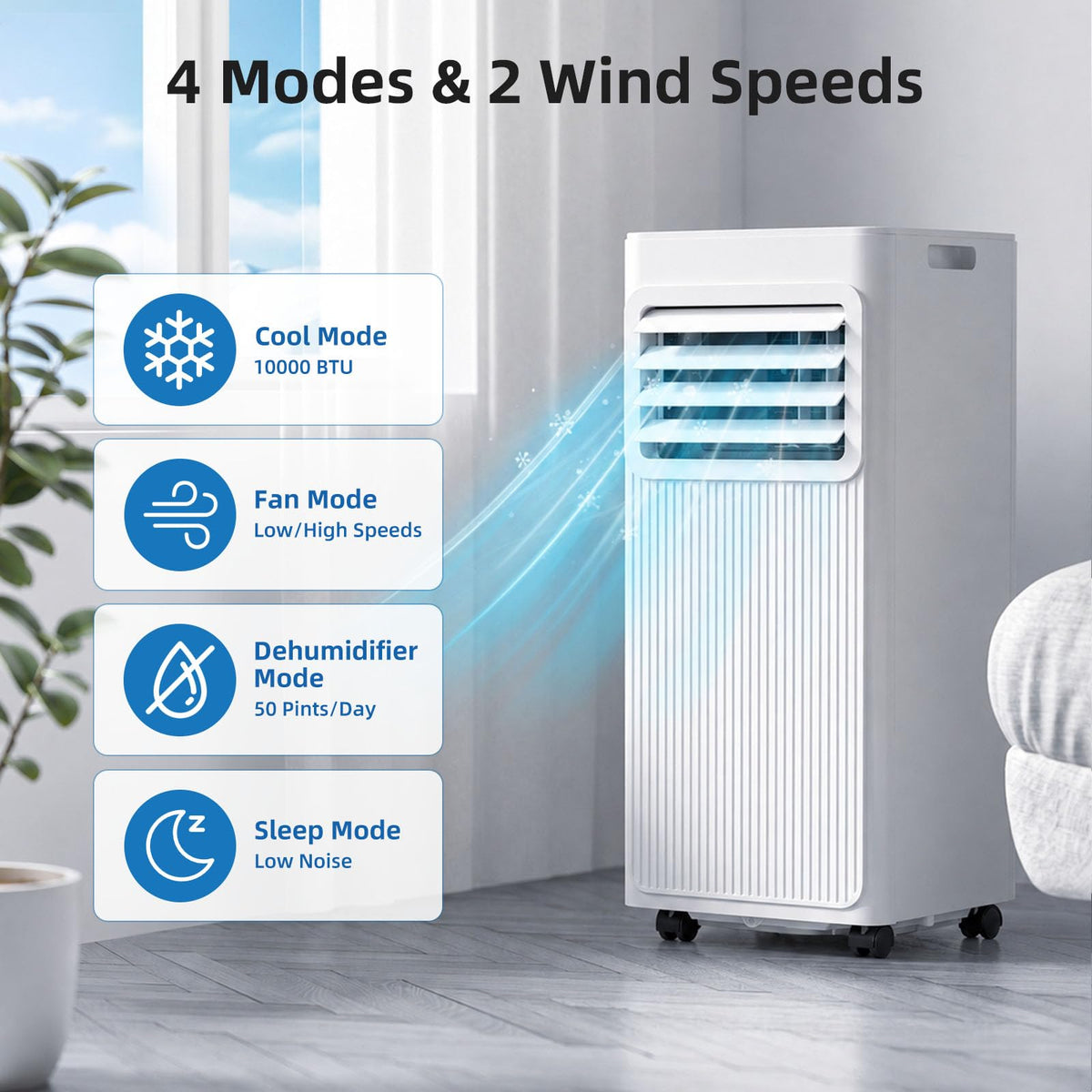 10000 BTU Portable Air Conditioners Y498