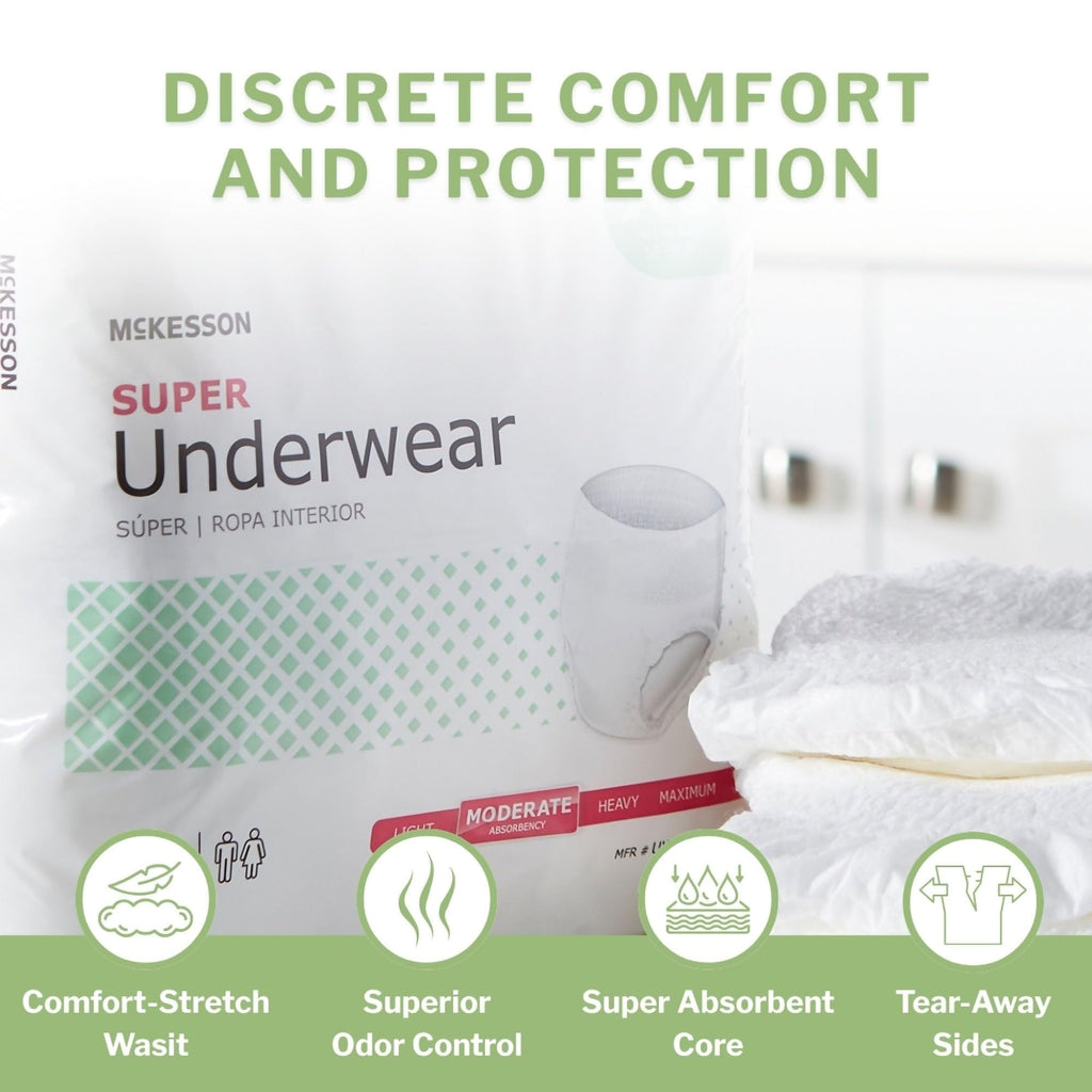 Adult Incontinence Underwear XXL 12 ct S232