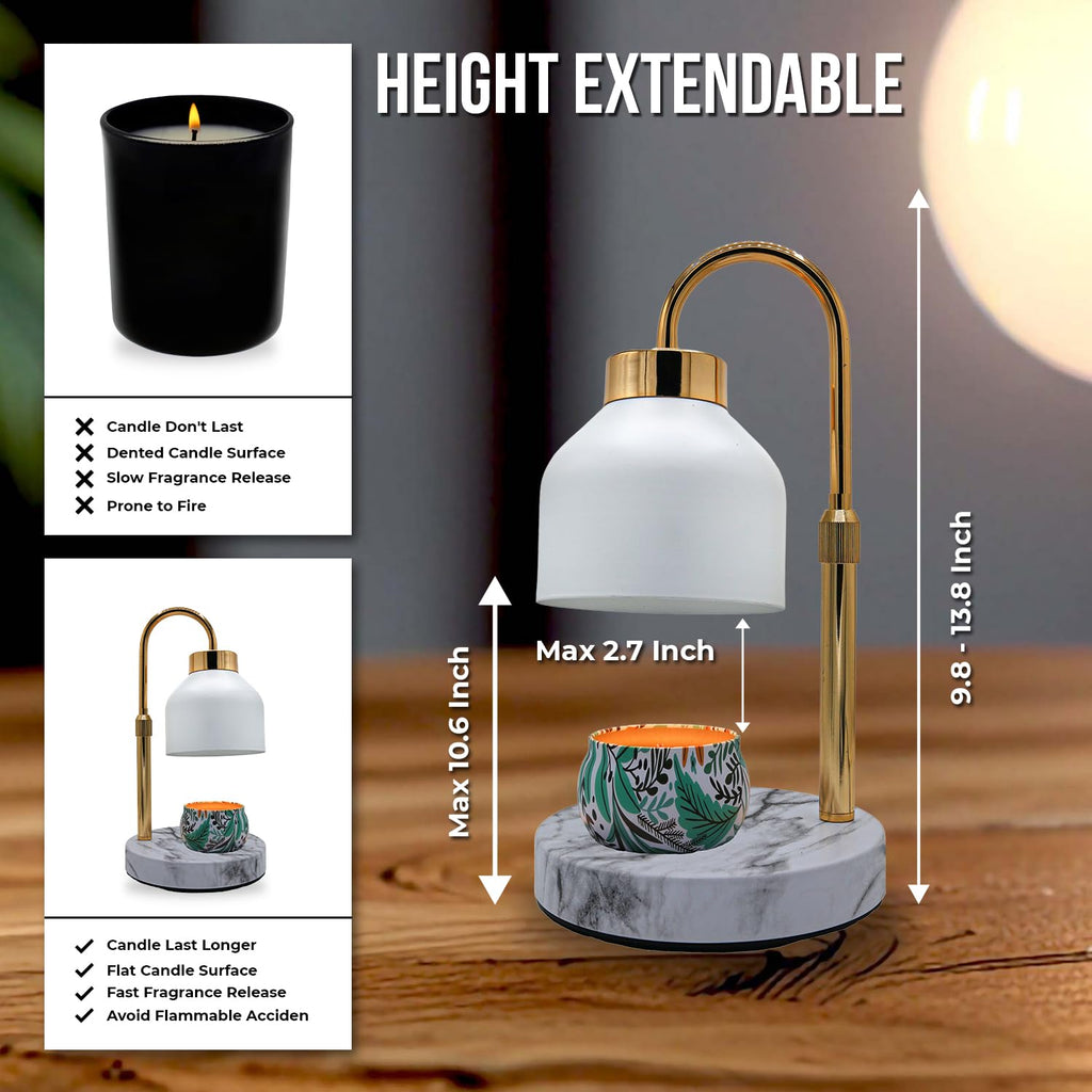 Candle Warmer Lamp with Timer & Dimmer N738