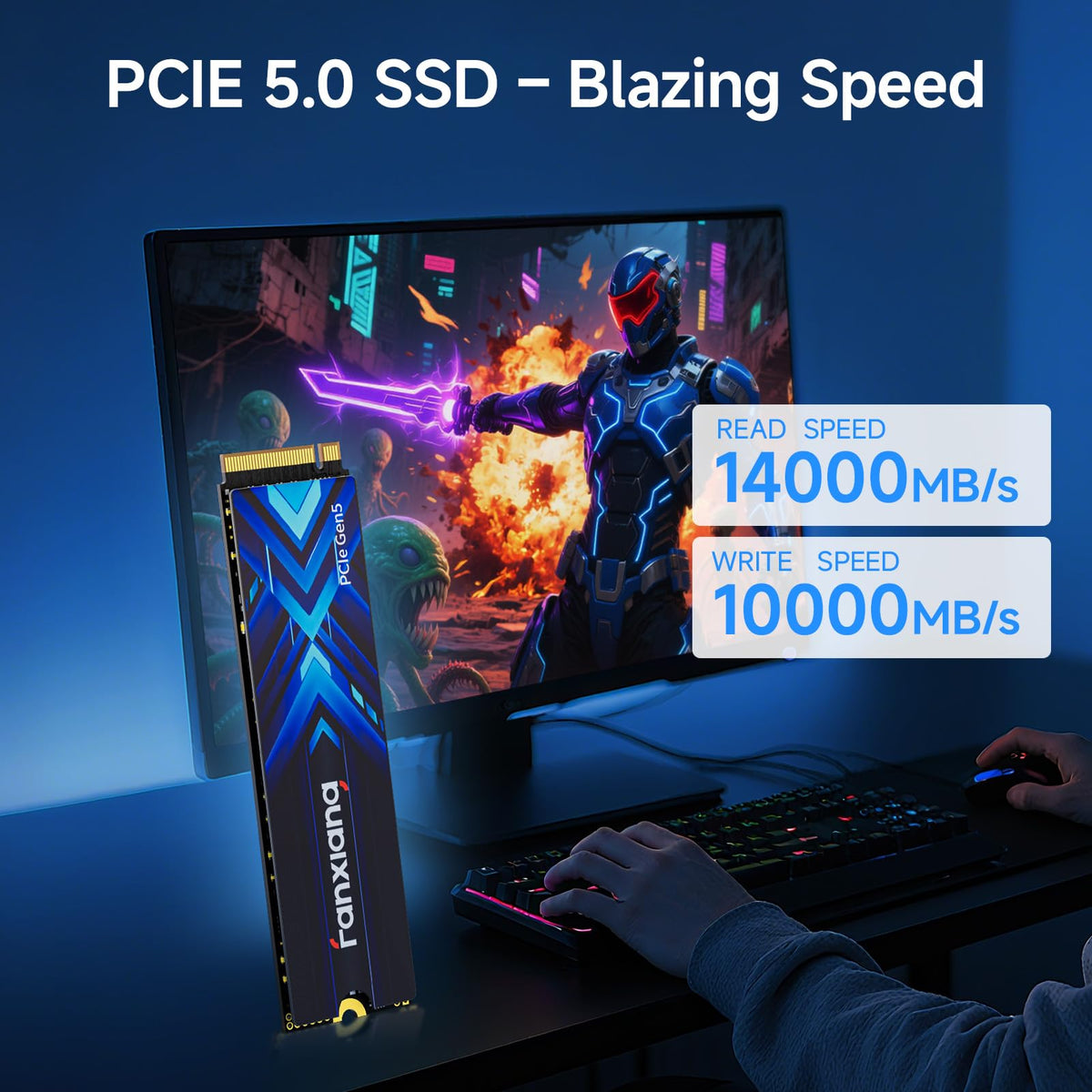 2TB PCIe 5.0 NVMe M.2 SSD A893990