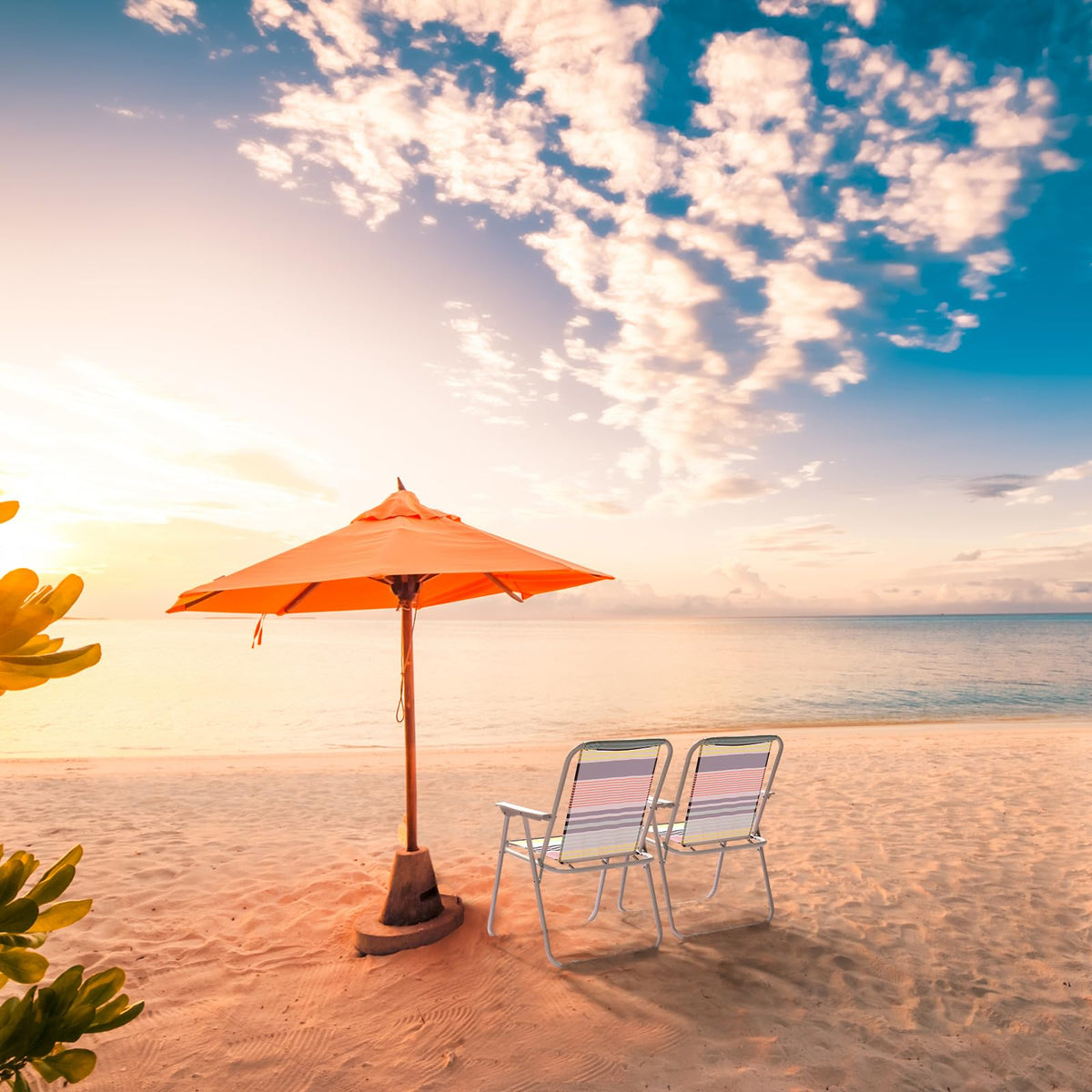 Folding Beach Chair J294607