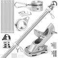 Stainless Steel 6 FT Flag Pole Kit T7453