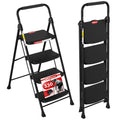 4 Step Ladder Foldable with Wide Anti-Slip Pedal Q7635