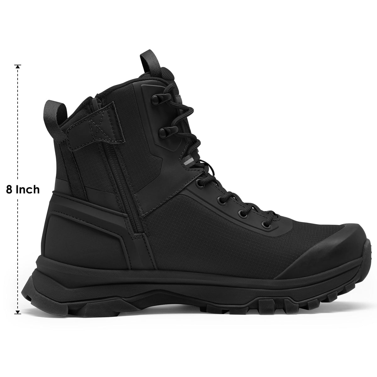 Lightweight Waterproof Side Zipper Work Boots O626066