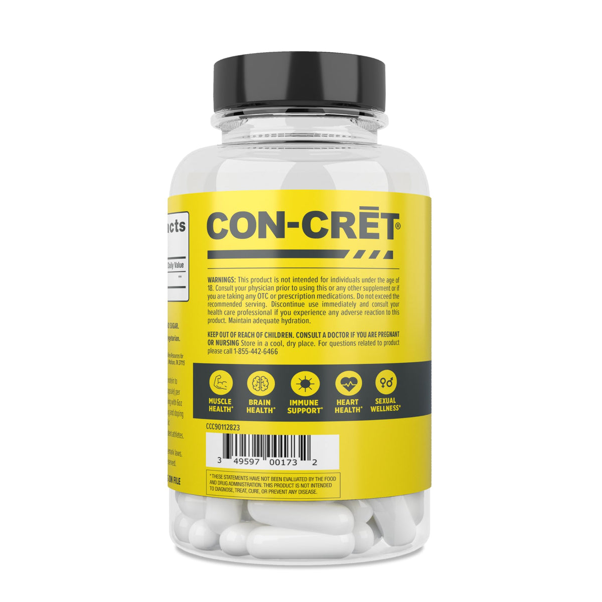 Creatine HCl Capsules 72 Count F80240