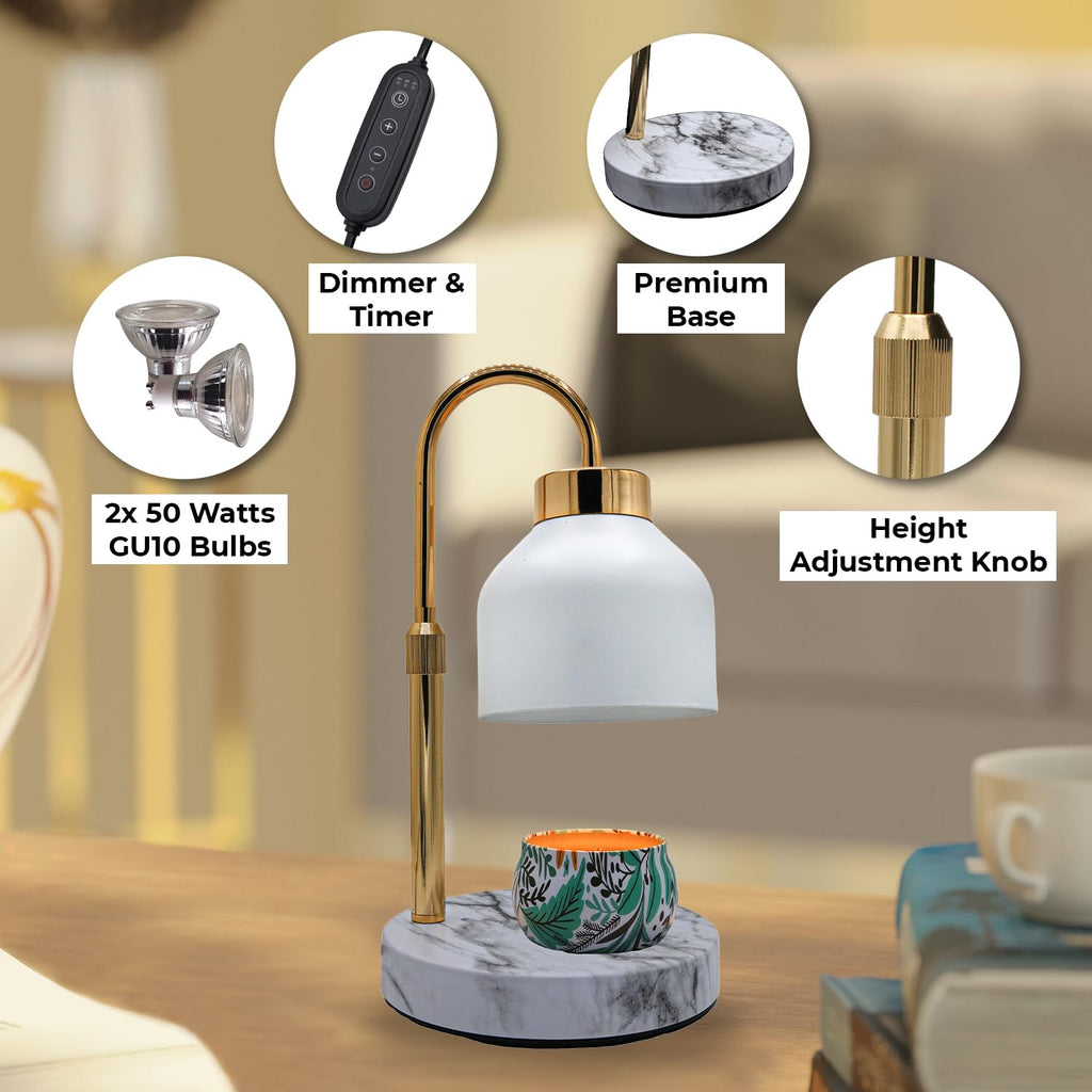 Candle Warmer Lamp with Timer & Dimmer N738