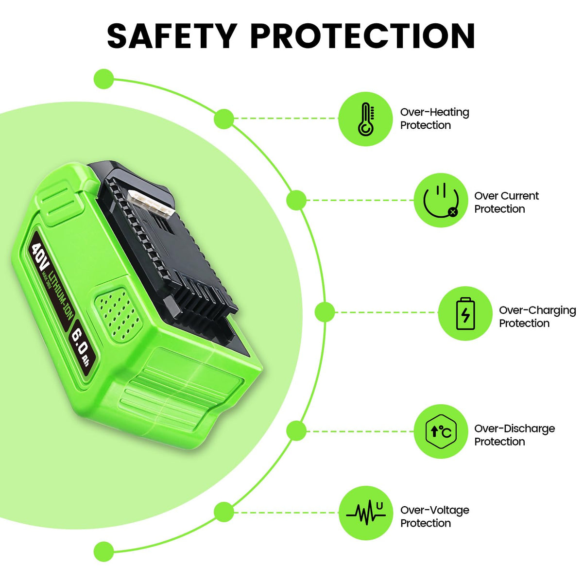 6000mAh Lithium Battery Replacement L5701