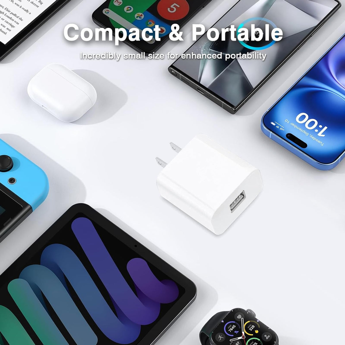 USB Wall Charging Block Power Adapter P37607