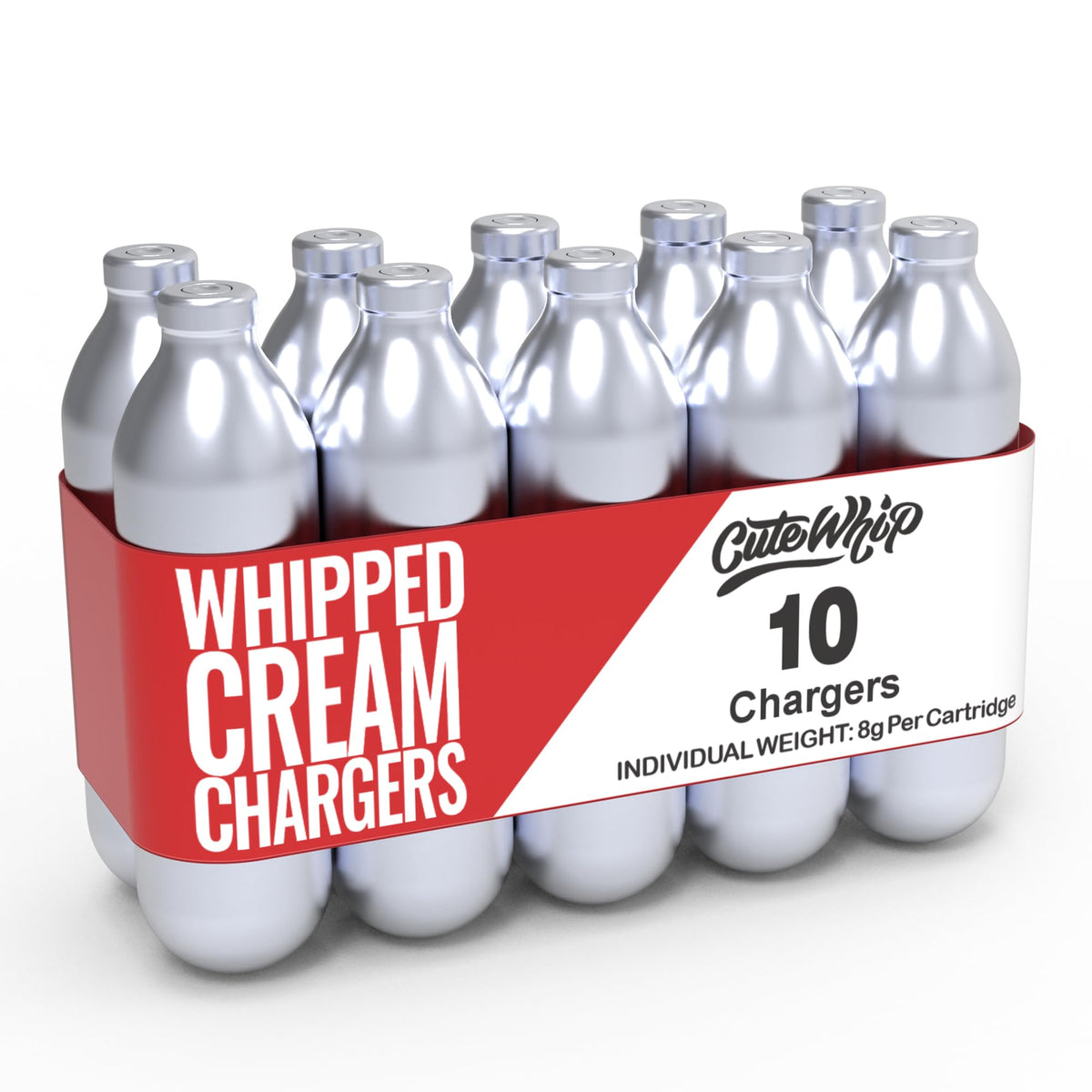 8g Whipped Cream Chargers 10-Pack I513