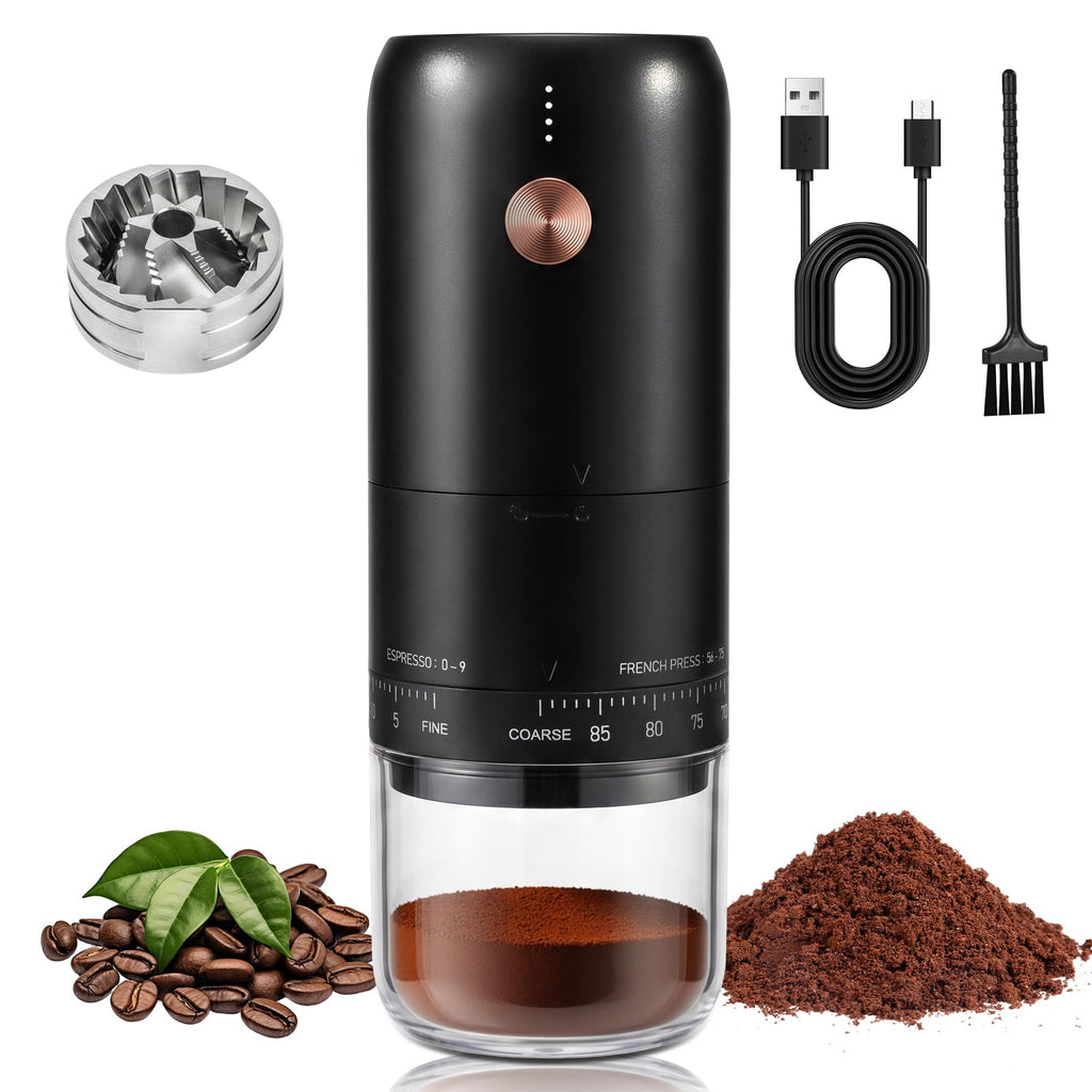 Portable Electric Burr Coffee Grinder W61360