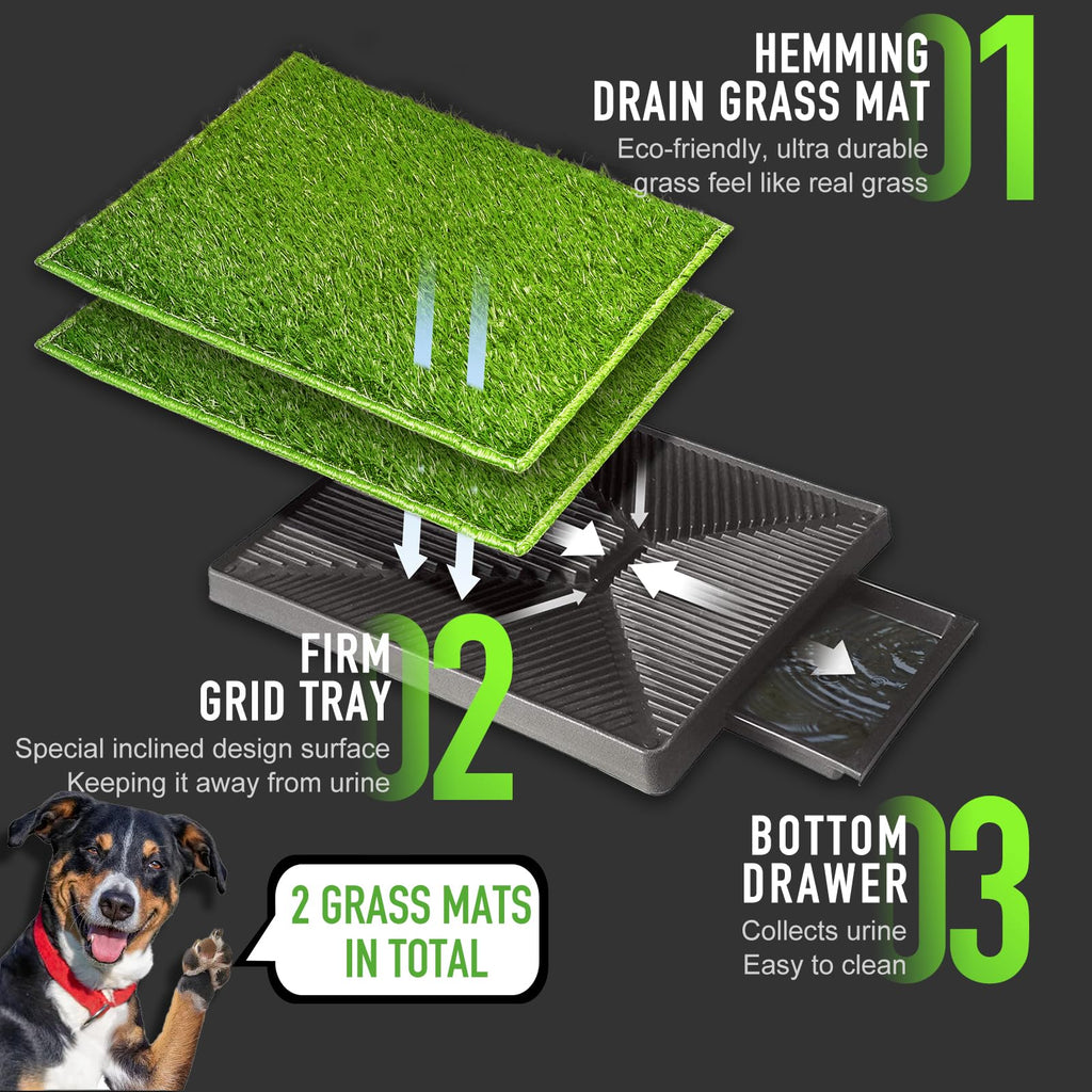 Dog Toilet Indoor Puppy Training Pad 25''x20'' J988240