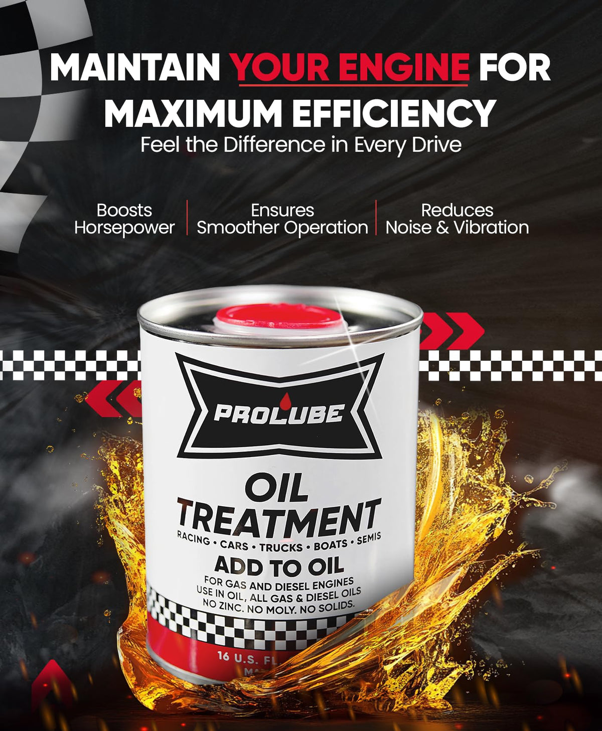 16oz Engine Oil Additive O69570