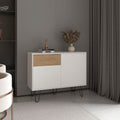 39" Wide Console Table with Two Cabinets, One Drawer and Four Shelves I485