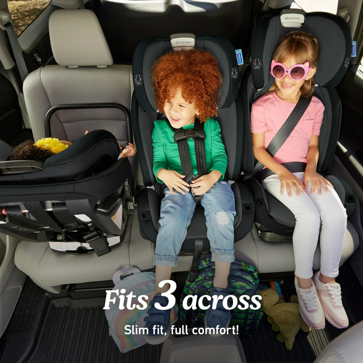 3-in-1 Car Seat with Anti-Rebound Bar B911352