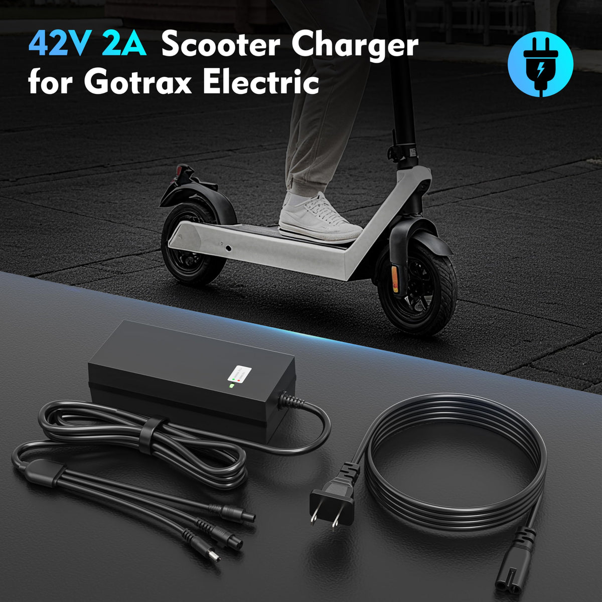 42V 2A Electric Scooter Charger O51771